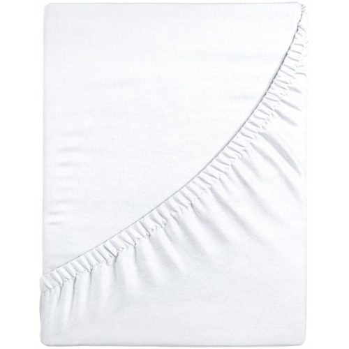 Illesztett lepedő vastag Pamut 100*200CM+25CM fehér 