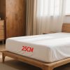 Illesztett lepedő vastag Pamut 100*200CM+25CM fehér 