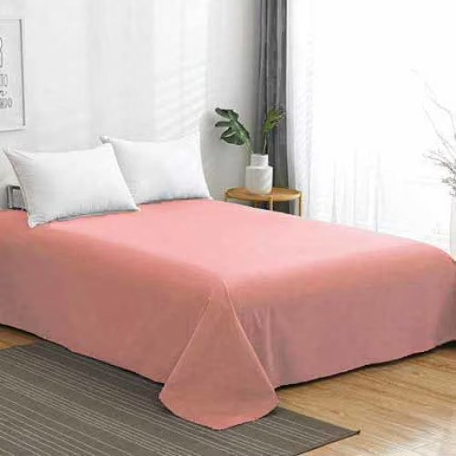 Pamut lepedő – Rózsaszín 100 * 220cm