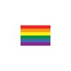 Rainbow flag | grafikas férfi pamutpóló
