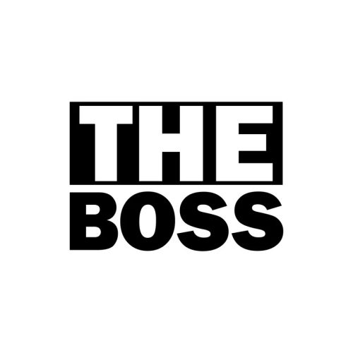 The real boss | grafikás páros pamutpóló